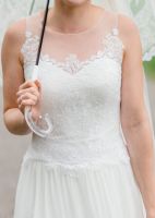 Schönes Vintage Hochzeitskleid / Brautkleid in Ivory Bayern - Krailling Vorschau