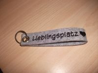 Filzschlüsselanhänger "Lieblingsplatz" Saarland - Kirkel Vorschau