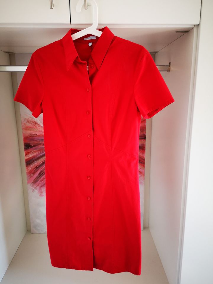 ***Strenesse Blue; Hemdblusen Kleid; Damen; rot; Gr. 36*** in Nördlingen