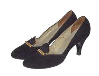 True Vintage 50er Bally Wildlederpumps "Dortona" schwarz 37,5 Berlin - Wilmersdorf Vorschau
