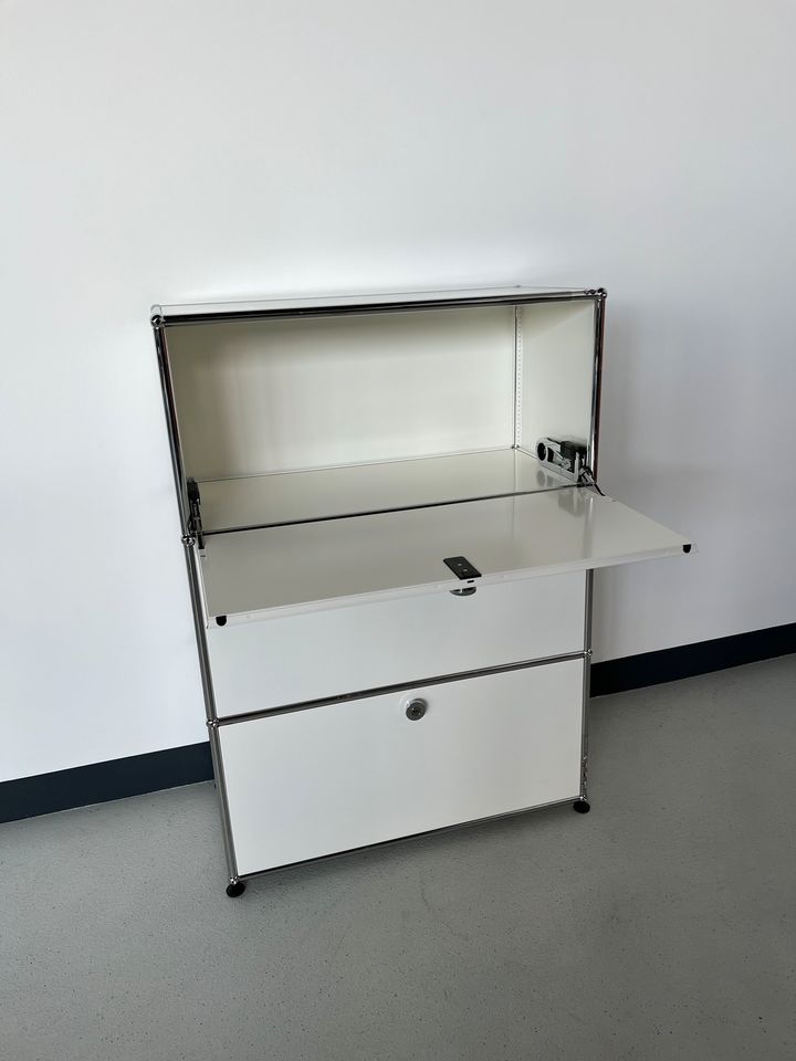 USM Haller Highboard Reinweiß inkl. MwSt. in Brackenheim