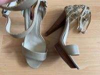 Jumex High Heels taupe/braun Gr.36 Nordrhein-Westfalen - Bergheim Vorschau