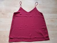 Top mit Spaghettiträgern, Camisole, Gr. XL, rot Sachsen - Chemnitz Vorschau