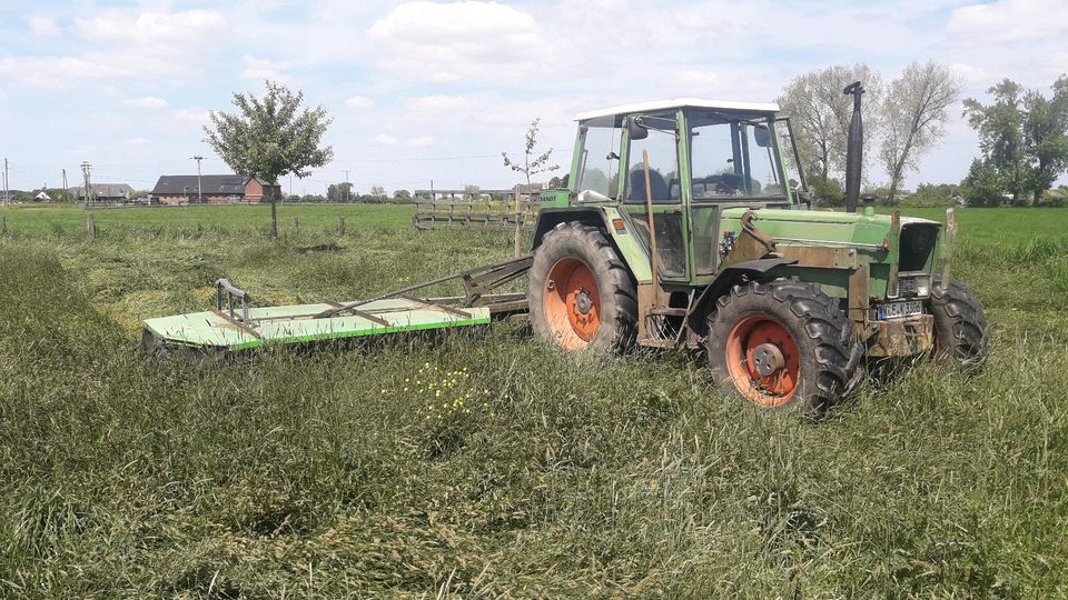 Mähen, Wenden und Schwaden in Rees