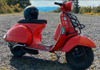 Vespa PX Gabel kürzen gekürzt Tieferlegen Low Superlow Hessen - Breidenbach  Vorschau