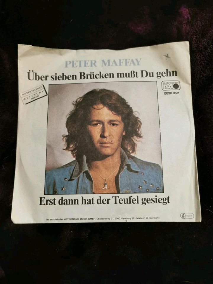 Vinyl Schallplatte Singles ,Peter Maffay ,Thom Pace,Cliff Richard in Grebenstein