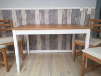 Tisch mit 4 Stühlen, weiß, Küchentisch Stühle, Set Niedersachsen - Wittmund Vorschau