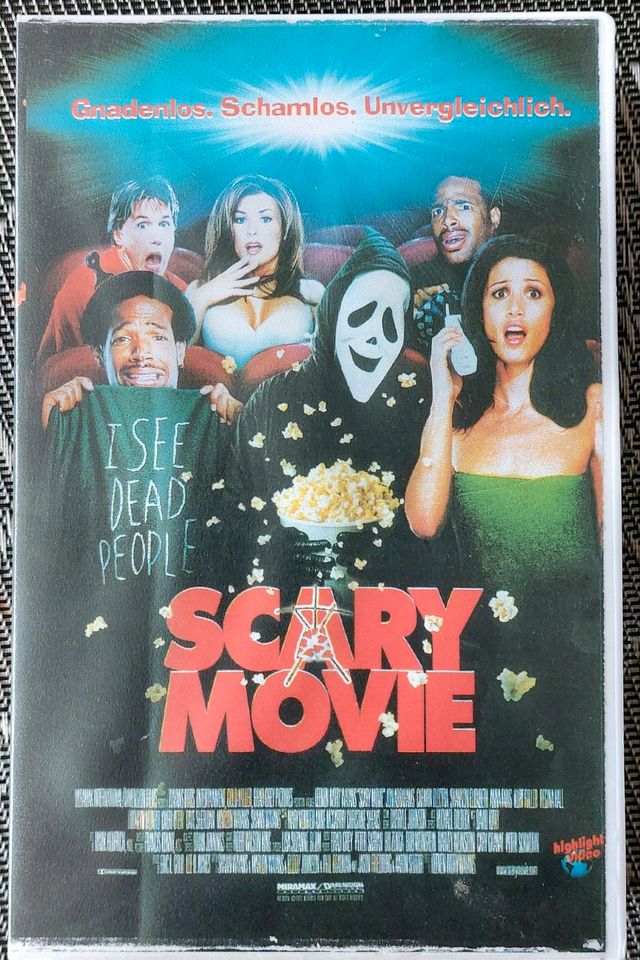 VHS-FILM "Scary Movie" in Schneeberg