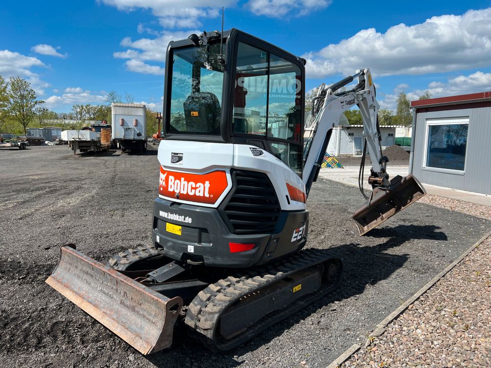 Minibagger Bobcat e27z 445Btrs 2,7t, inkl MwSt, UVV, hydr. GRL, Longarm, MS03 in Bad Hersfeld