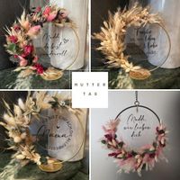 Flowerhoop Türkranz Geschenk Muttertag Hochzeit Trockenblumen Dresden - Briesnitz Vorschau