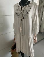 ♥️ Sommerkleid Einheitsgröße 40 42 weiß mit Spitze Nordrhein-Westfalen - Wettringen Vorschau