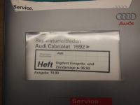 Reparaturleitfaden Audi Cabriolet ab 1992 , Digifant Einspritzung Baden-Württemberg - Fellbach Vorschau