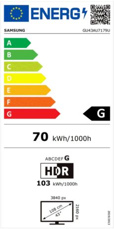 Samsung TV 43 Zoll Crystal Col.,4K,UHD, 43AU7179  m.Garanti✅ in Hannover