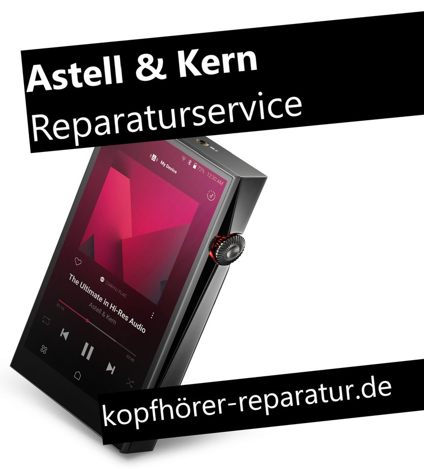 Astell & Kern Reparaturservice per Paket in Köln