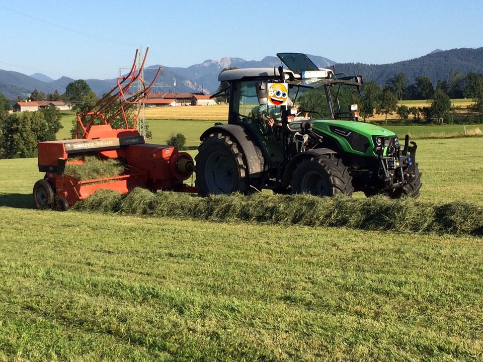 HD Ballen, Heuballen, Heubündel. BIO Heu von Bergwiesen & Stroh in Fischbachau