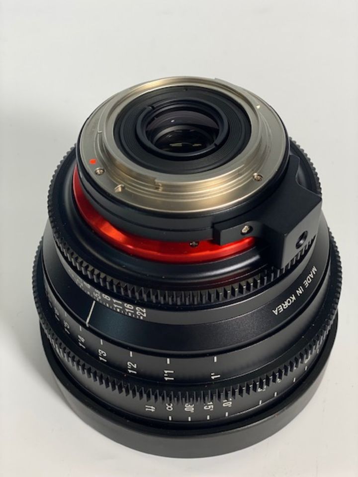 SAMYANG XEEN Objektiv 16mm T2.6 Cine für Canon EF in Efringen-Kirchen