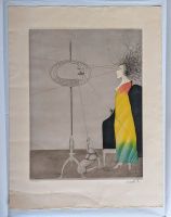 Paul Wunderlich - Original Lithografie "Zu dritt" 1974 signiert Mitte - Wedding Vorschau