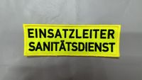 Klettschild für Kennzeichnungsweste Funktionsweste Sanitätsdienst Bayern - Altmannstein Vorschau