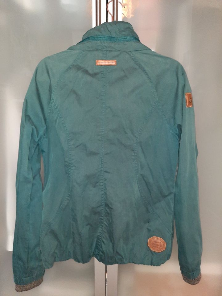 Naketano Jacke Gr. L - grünblau / petrol / türkis in Sprockhövel