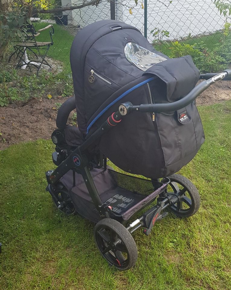 Kinderwagen Hartan Racer GT (mit Zubehör) in Adelsdorf