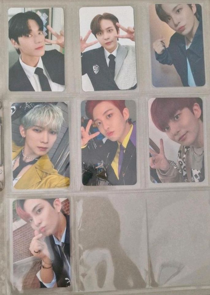 Ateez Pre Order Fotokarten Yeosang, Jongho, Wooyoung in Berlin