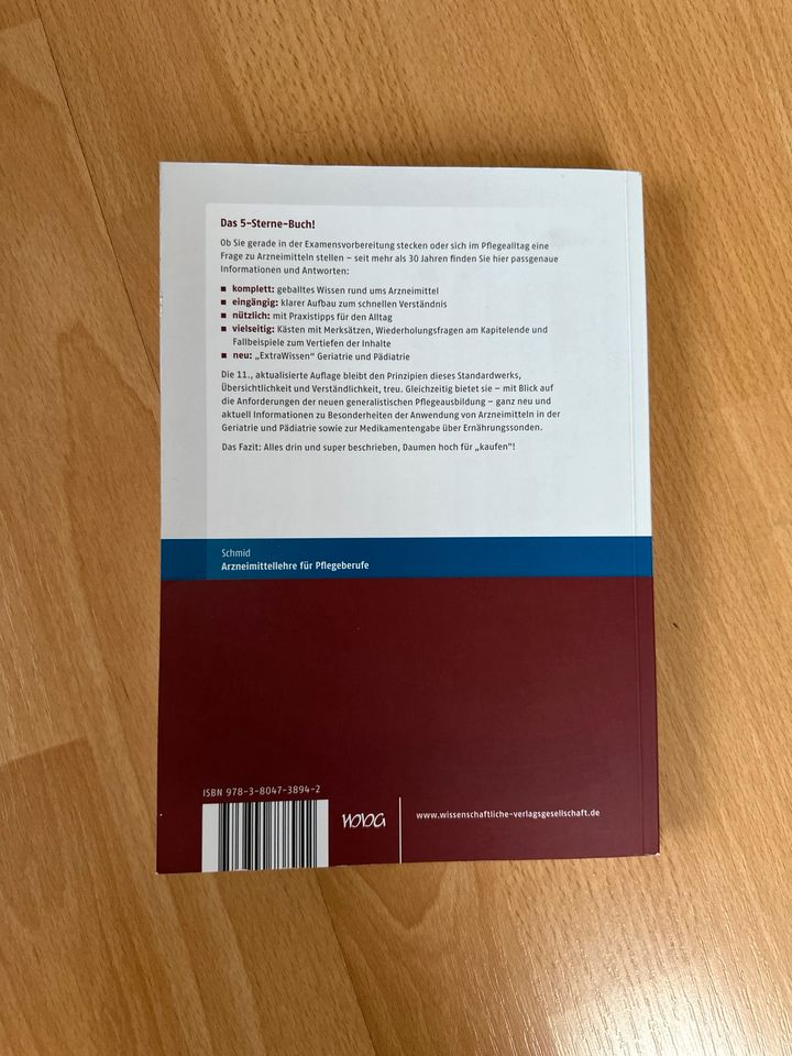 Lehrbuch Arzneimittellehre für Pflegeberufe in Steinhagen