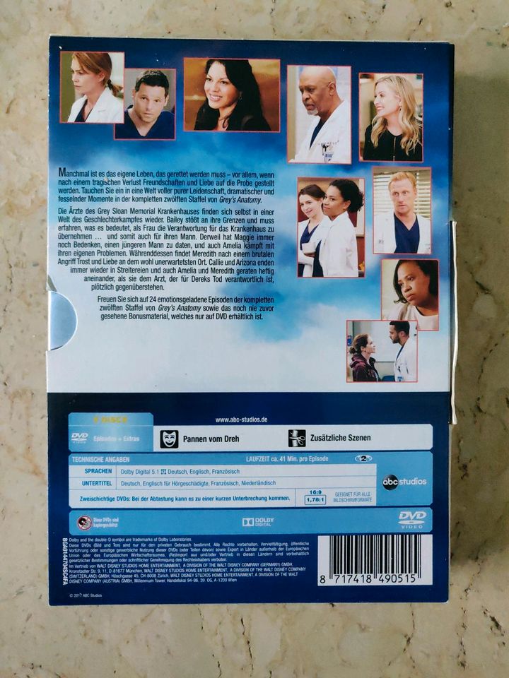 DVD "Grey's Anatomy - Staffel 12" in Wilhelmsdorf