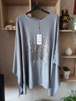 Leichter Poncho - mit Glitzer Stern - Gr. 42 - 48 - neue Ware Nordrhein-Westfalen - Bottrop Vorschau