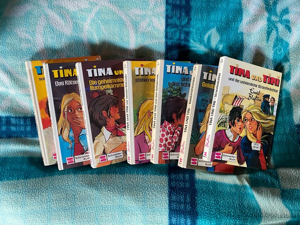 Tina und Tini Bücher (7 Stück) Schneiderbücher  aus den 80ern in Auerbach in der Oberpfalz