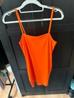 Amisu Kleid orange 38 M Bayern - Bad Abbach Vorschau