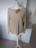 Pullover leicht locker beige Italia Onesize Hessen - Alsfeld Vorschau