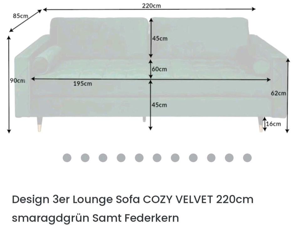 Komplett Wohnzimmermöbeln Set  Sofa Couch Tisch Teppich Gardine in Neutraubling