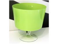 Schale Glasschale mit Fuß Obstschale Servierschale limegreen Hannover - Linden-Limmer Vorschau