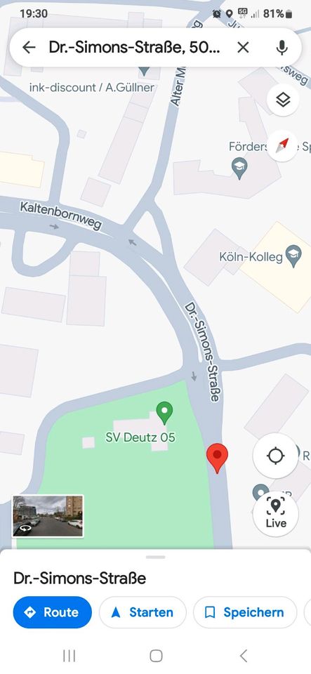 Schlüssel gefunden Dr.-Simons-Straße, - Kaltenbornweg in Köln