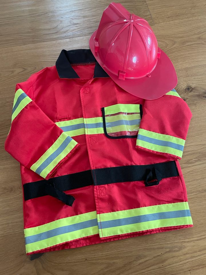 Feuerwehrmann Kostüm Kind in Seitingen-Oberflacht