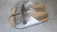 Blue Motion Sandale silber Größe 40 neu! Nordrhein-Westfalen - Mönchengladbach Vorschau