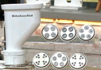 Kitchen aid Röhrennudel-vorsatz mit 6 Einsätzen für frische Pasta Nordrhein-Westfalen - Minden Vorschau