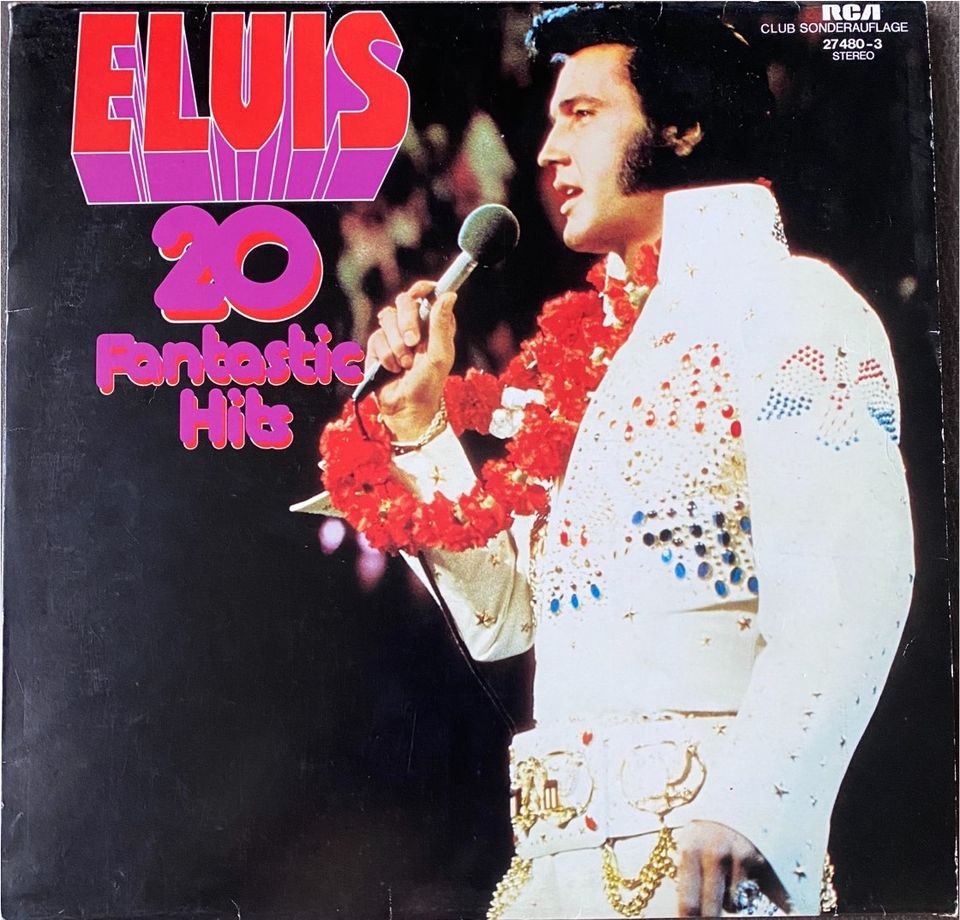 Schallplatte Elvis 20 Fantastic Hits in Flammersfeld