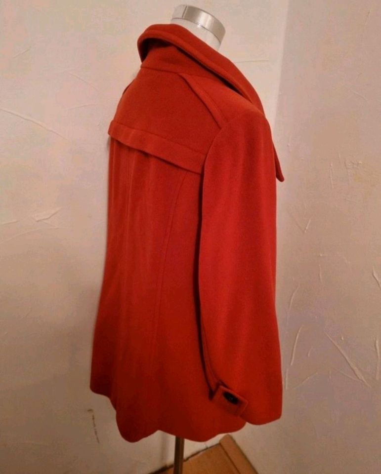 Gil Bret Cashmere Wolle Kurzmantel Kaschmir orange/rost Gr40 neu in Mannheim