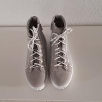 MUSTANG, Sneaker, high, hellgrau, Reißverschluss, Gr. 42 Nordrhein-Westfalen - Kaarst Vorschau