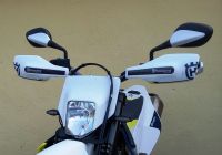 Spiegel schwarz/weiß E-geprüft Plug&Play passt für Husqvarna 701 Hessen - Weinbach Vorschau