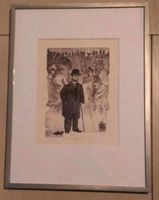 Grafik von unbekanntem Künstler - Portrait von Toulouse Lautrec Baden-Württemberg - Freiburg im Breisgau Vorschau