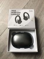 Drahtlose Bluetooth Kopfhörer TWS T09 mit Ohrbügel schwarz Case Nordrhein-Westfalen - Castrop-Rauxel Vorschau