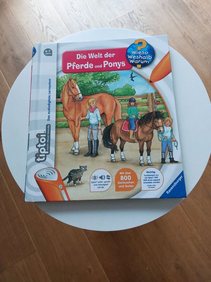 tiptoi Buch Die Welt der Pferde und Ponys, 4-7 Jahre in Alpen