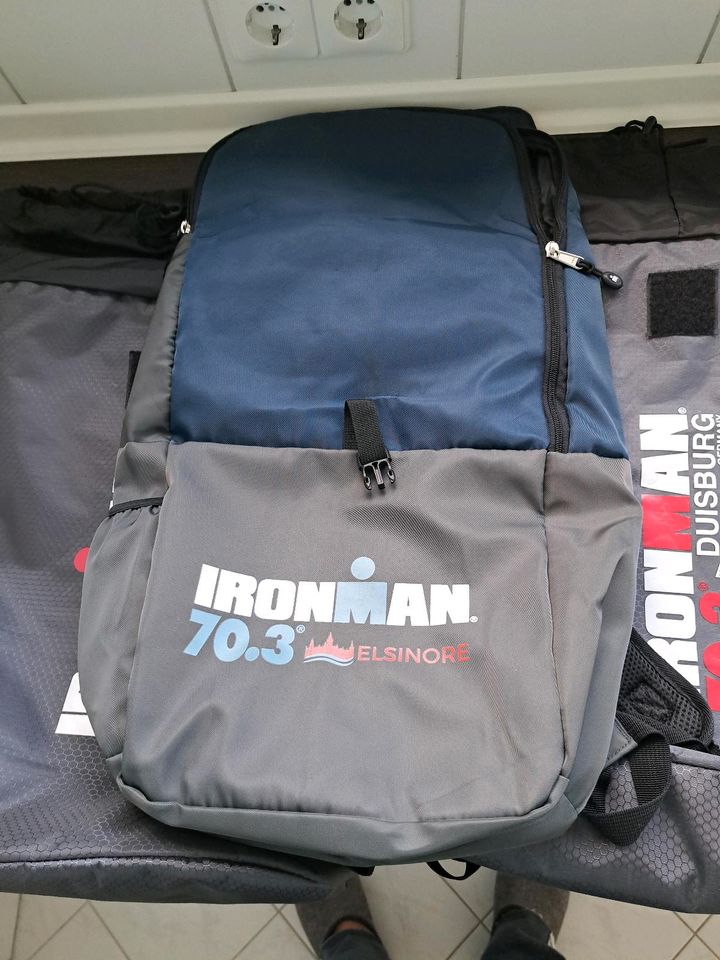 Finisher Rucksack Ironman in Hamburg