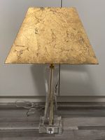 Kristall Glas Tisch Lampe vergoldet 999er Blatt Gold 24 Karat Altona - Hamburg Iserbrook Vorschau