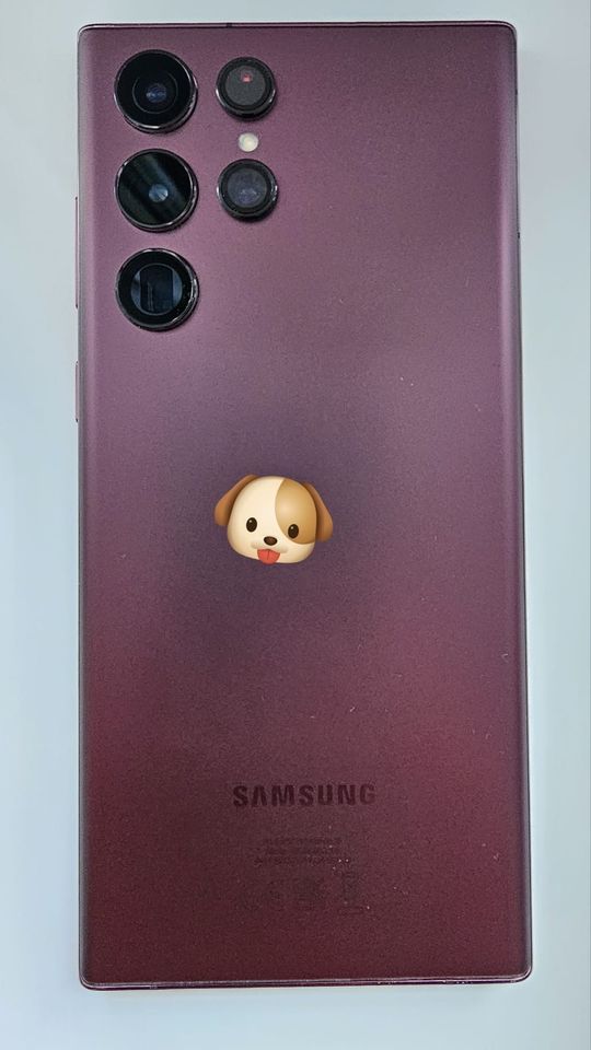 Samsung Handy Smartphone S22 Ultra 256GB lila purple burgundy in Baunatal