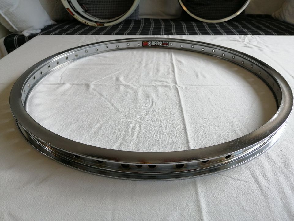 SUN Rims BFR Big Fat Rim Felge Rim 24" 48 Loch chrom NOS neu in Neunkirchen-Seelscheid