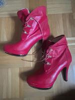 Super me Stiefeletten/rot/gefüttert/neu/ Größe 40 Baden-Württemberg - Waibstadt Vorschau