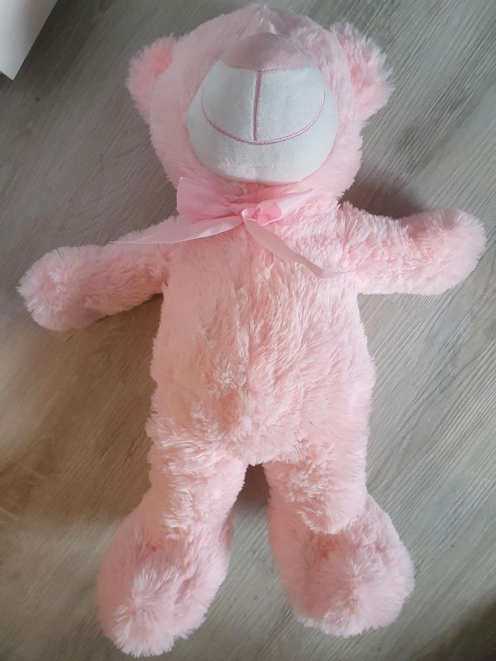 Plüsch- / kuscheltier smiki Rosa bär mit schleife 60 cm in Neubrandenburg